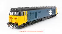 4029 Heljan Class 50 Diesel Locomotive in BR Blue with large logo and black roof - unnumbered
